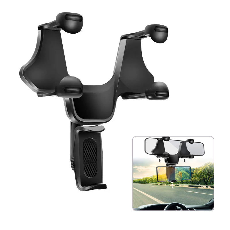 Car Rearview Mirror Mount Cell Phone GPS Stand Holder Cradle for iPhone Samsung Huawei Car Rearview Mirror Mount Cell Phone GPS Stand Holder Cradle for iPhone Samsung Huawei
